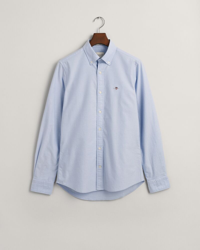 Slim Fit Oxford Shirt Light Blue / S