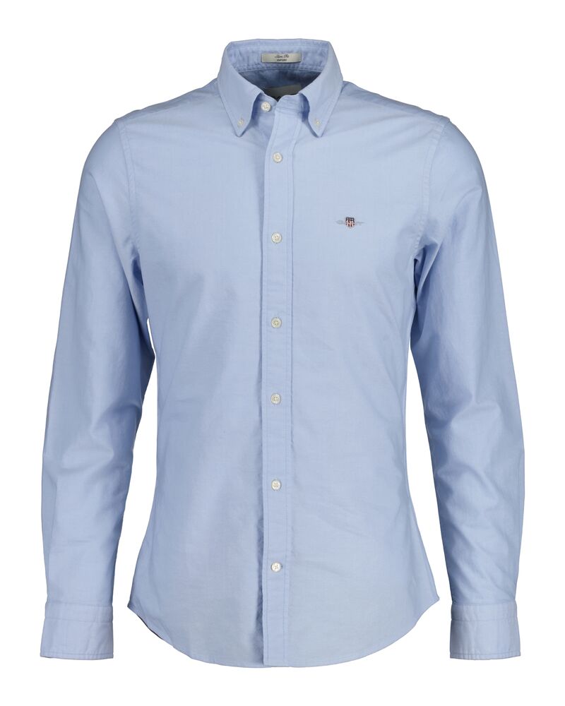 Slim Fit Oxford Shirt Light Blue / S