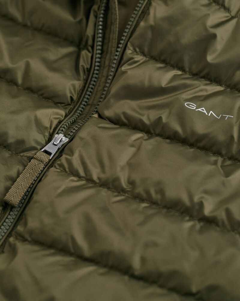 Gant Light Down Vest Juniper Green / S