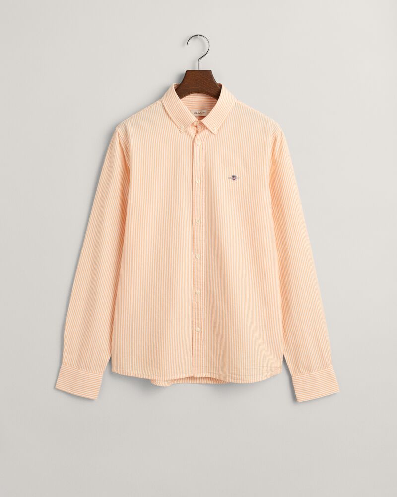 Oxford Striped B.D. Shirt Coral Apricot / 134/140