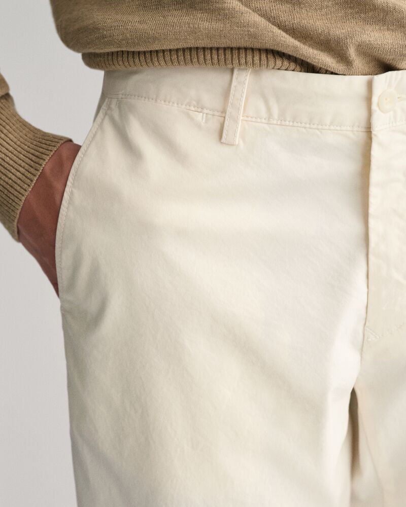 Slim Fit Sunfaded Chinos Cream / 30X32