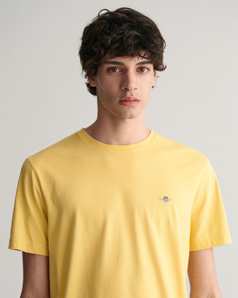 Shield T-Shirt S / DUSTY YELLOW