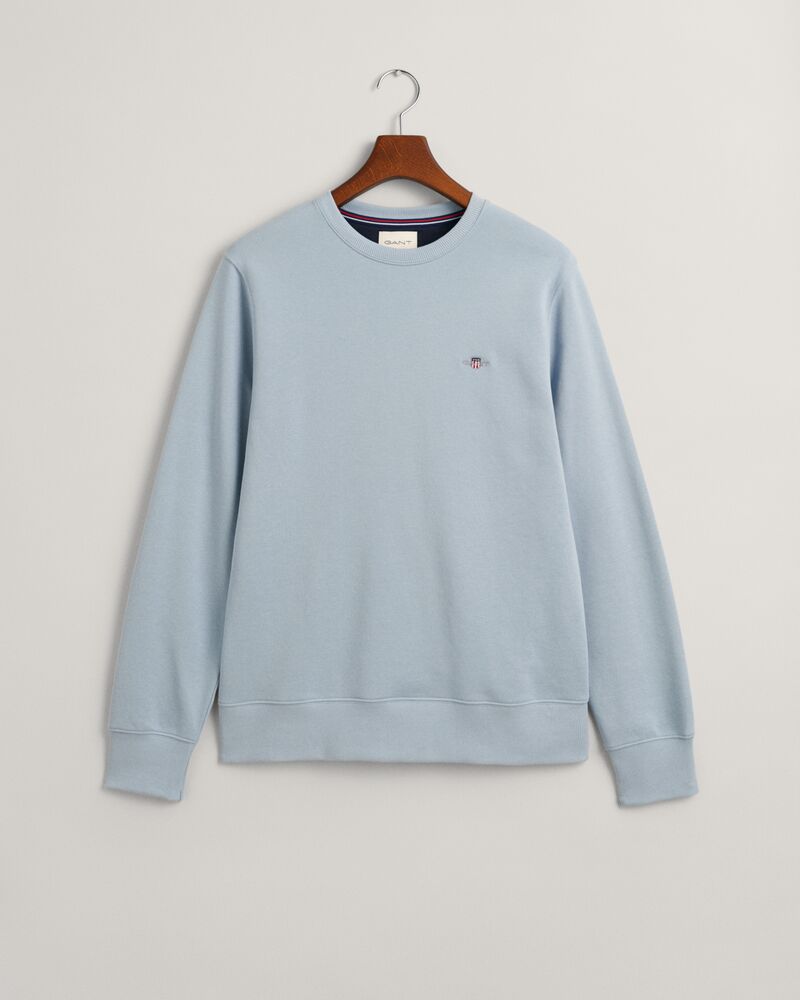 Shield Crew Neck Sweatshirt Dove Blue / S