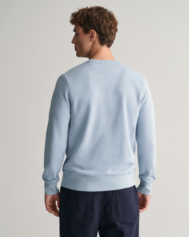 Shield Crew Neck Sweatshirt Dove Blue / S