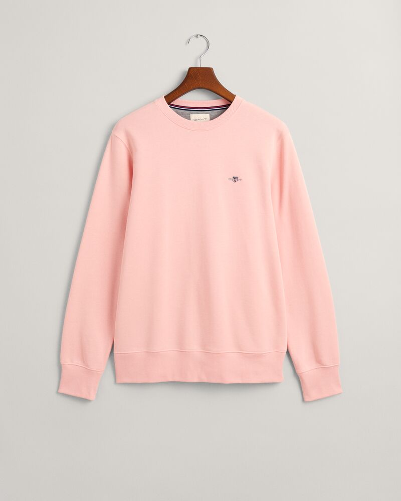 Shield Crew Neck Sweatshirt Bubbelgum Pink / S