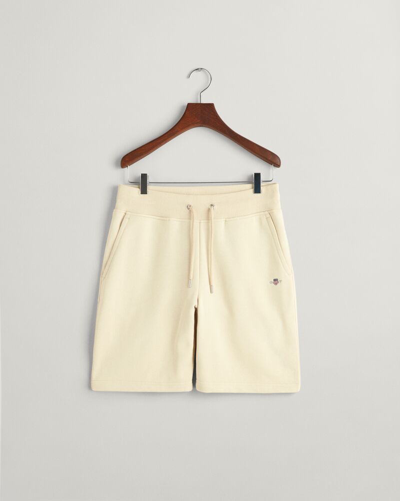 Shield Sweat Shorts Silky Beige / S