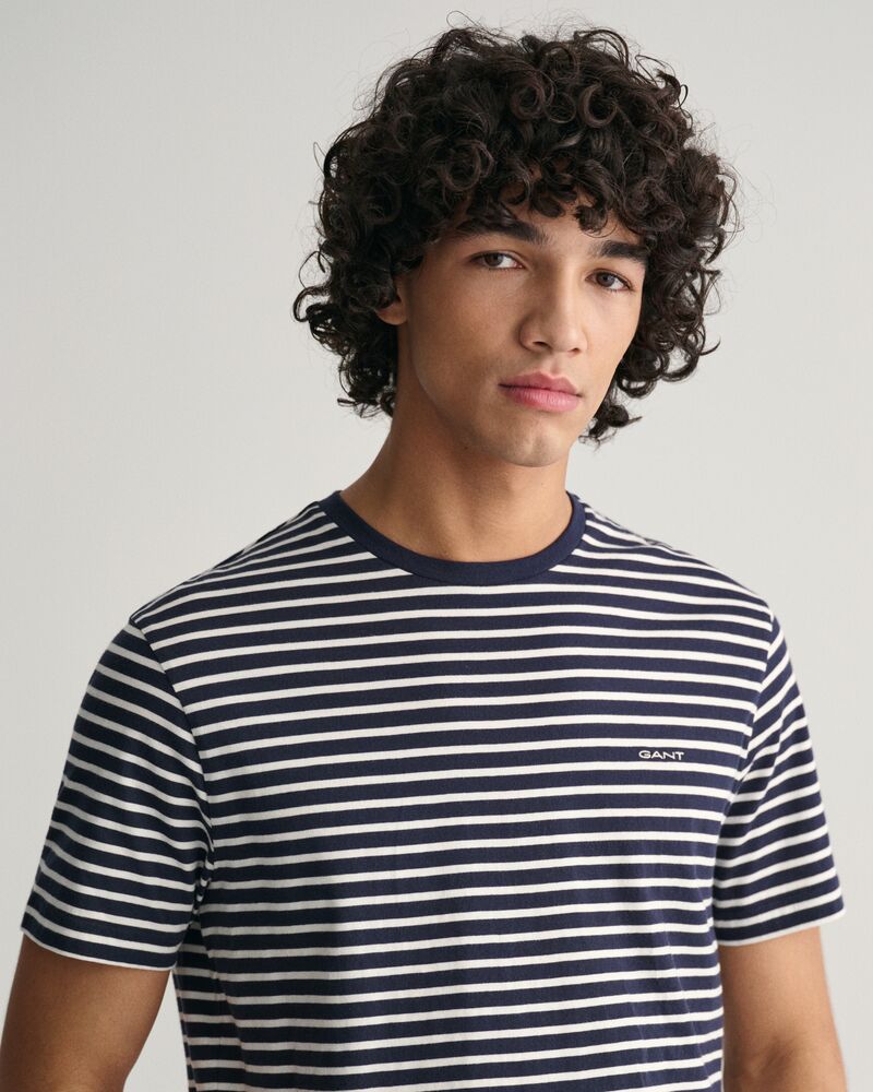 Striped T-Shirt S / EVENING BLUE