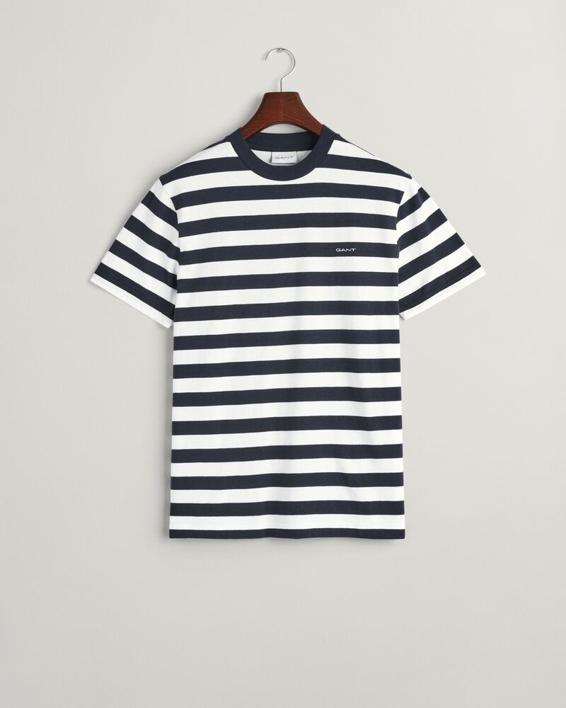 Multi Striped T-Shirt S / EVENING BLUE