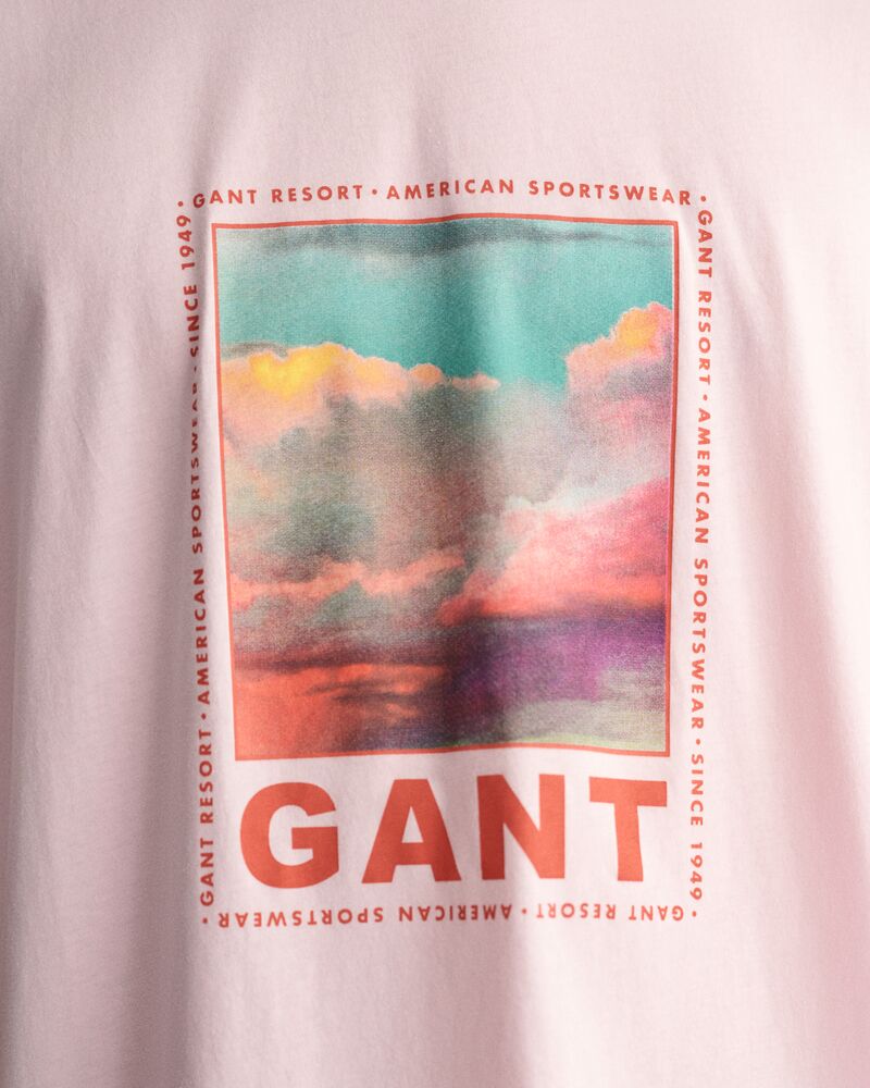 Washed Graphic T-Shirt California Pink / S