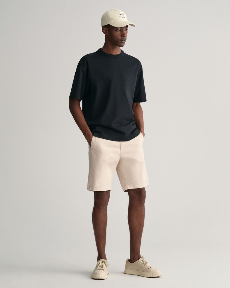 Slim Fit Twill Shorts Putty / 30