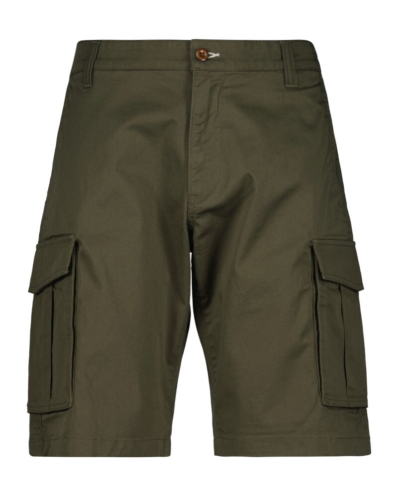 Relaxed Fit Twill Cargo Shorts Juniper Green / 30