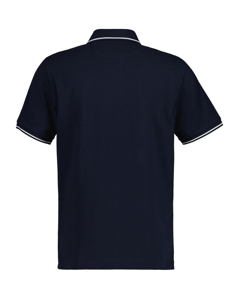 Gant Tipping Pique Polo Evening Blue / S