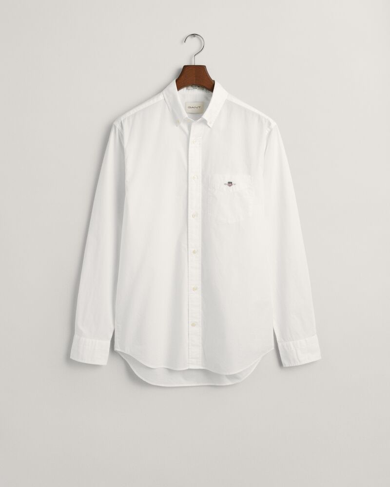 Regular Fit Poplin Shirt White / S