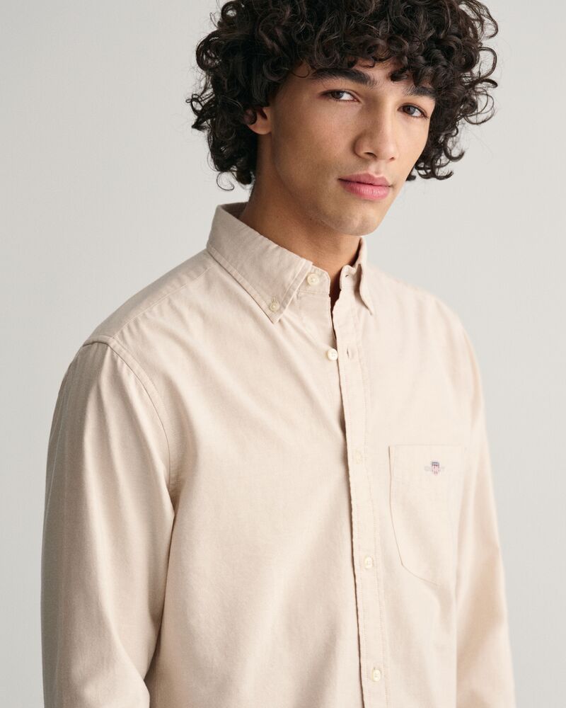 Regular Fit Classic Oxford Shirt Dry Sand / S