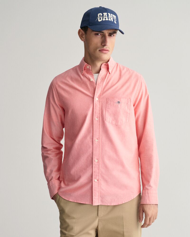 Regular Fit Classic Oxford Shirt Sunset Pink / S