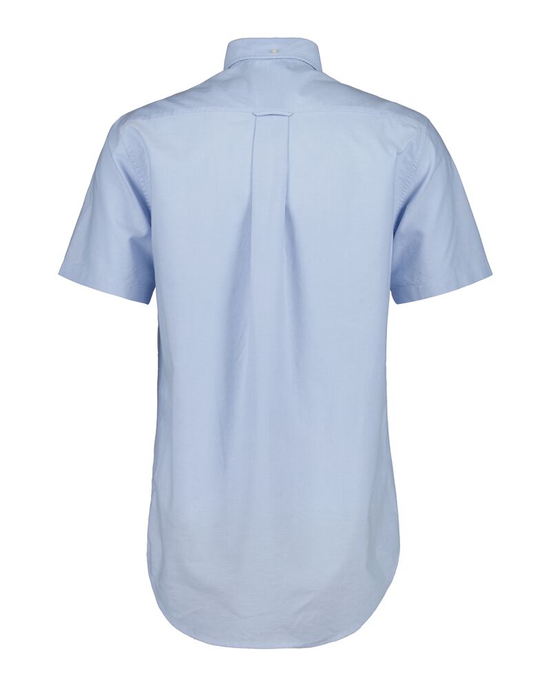 Regular Fit Classic Oxford Short Sleeve Shirt Light Blue / S