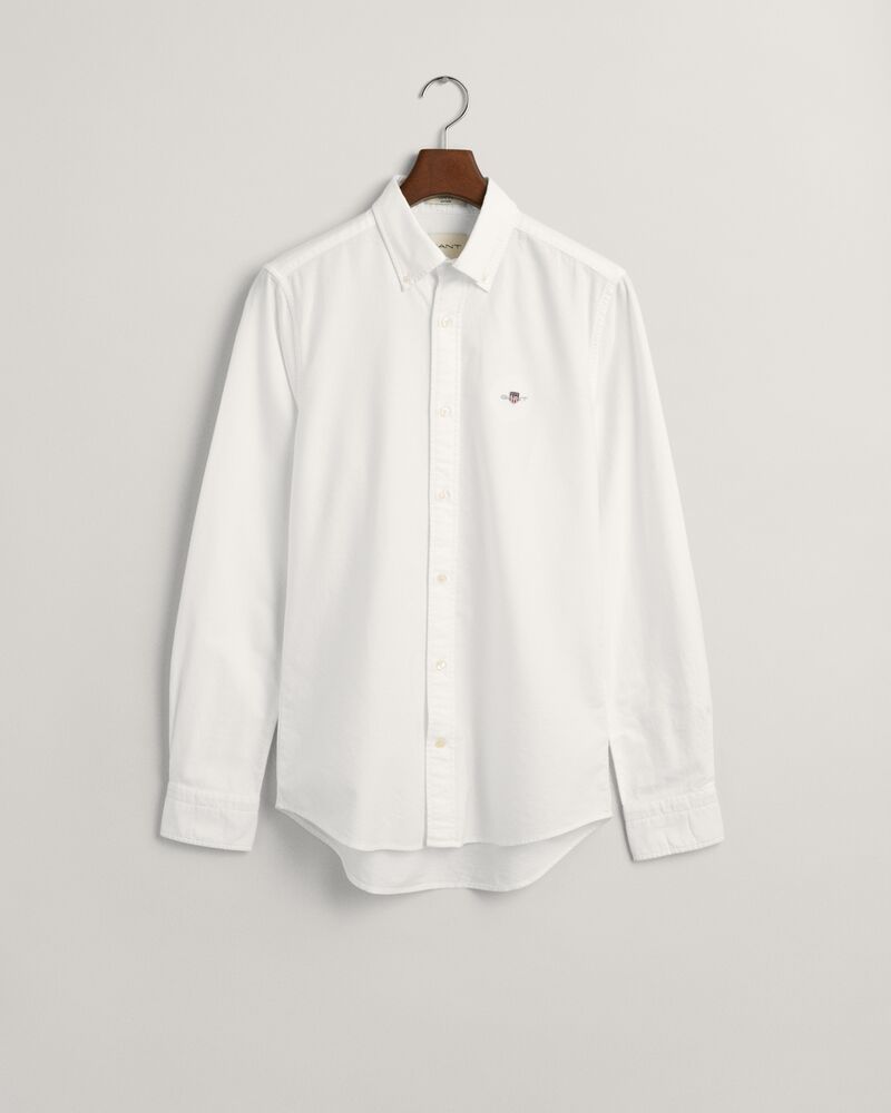 Slim Fit Classic Oxford Shirt White / S