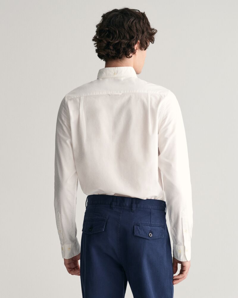 Slim Fit Classic Oxford Shirt White / S