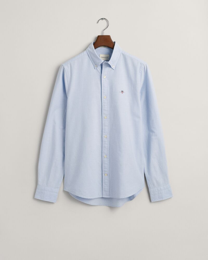 Slim Fit Oxford Shirt Light Blue / S