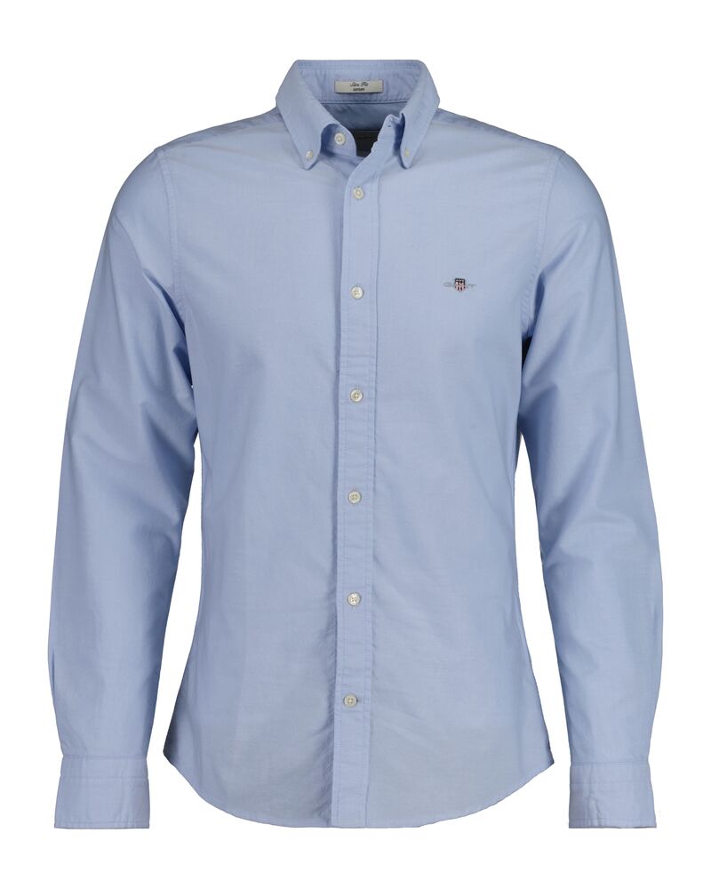 Slim Fit Oxford Shirt Light Blue / S