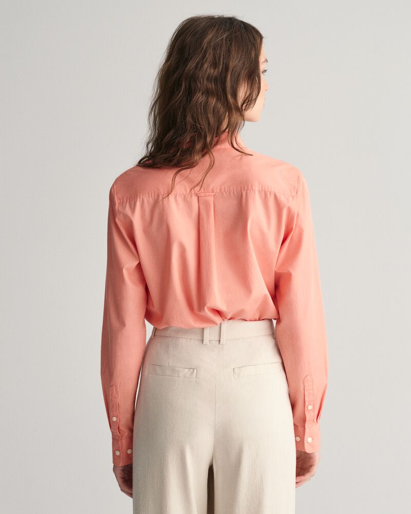 Regular Fit Poplin Shirt Peachy Pink / 32