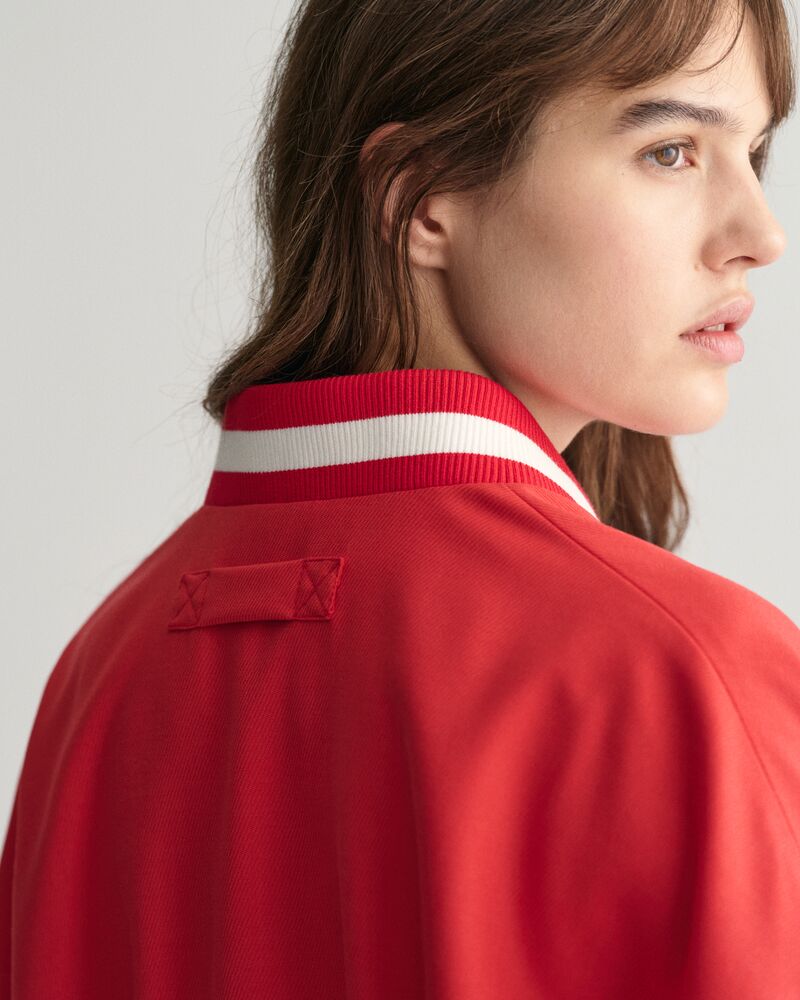 Cropped Varsity Jacket