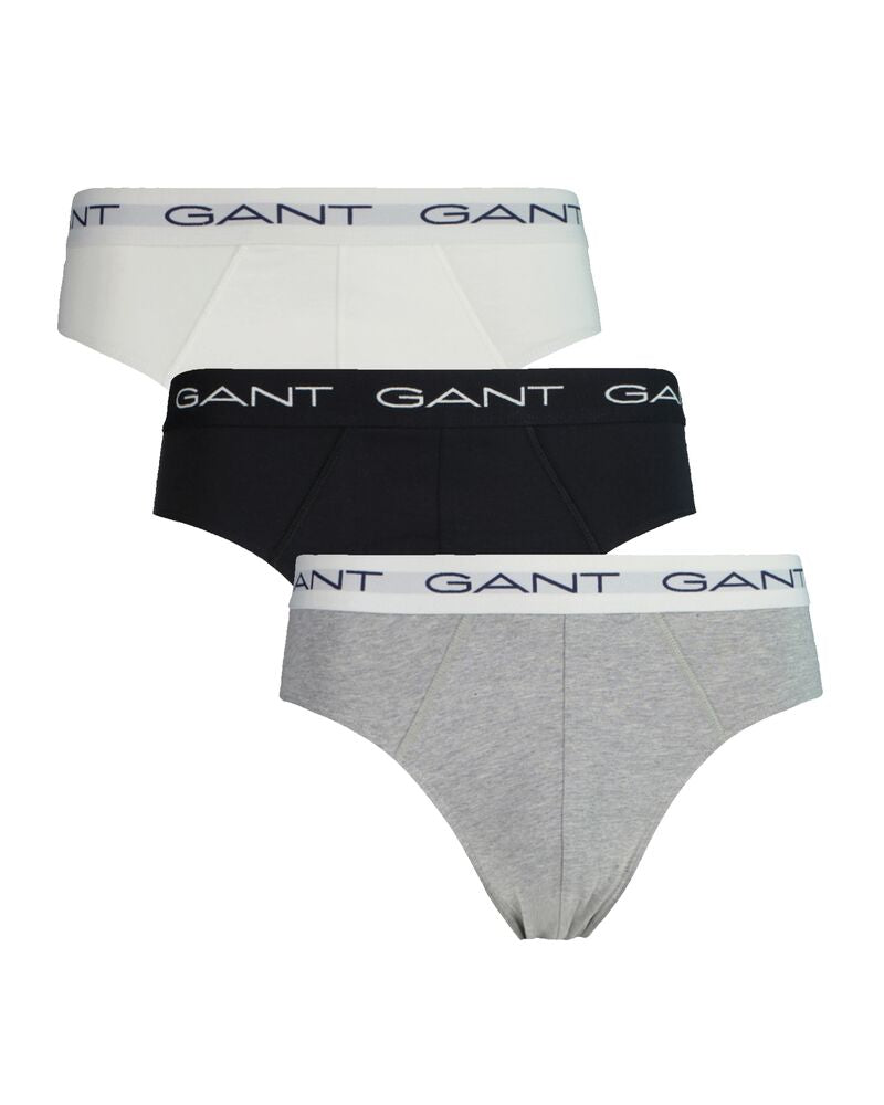 Brief 3-Pack Grey Melange / S