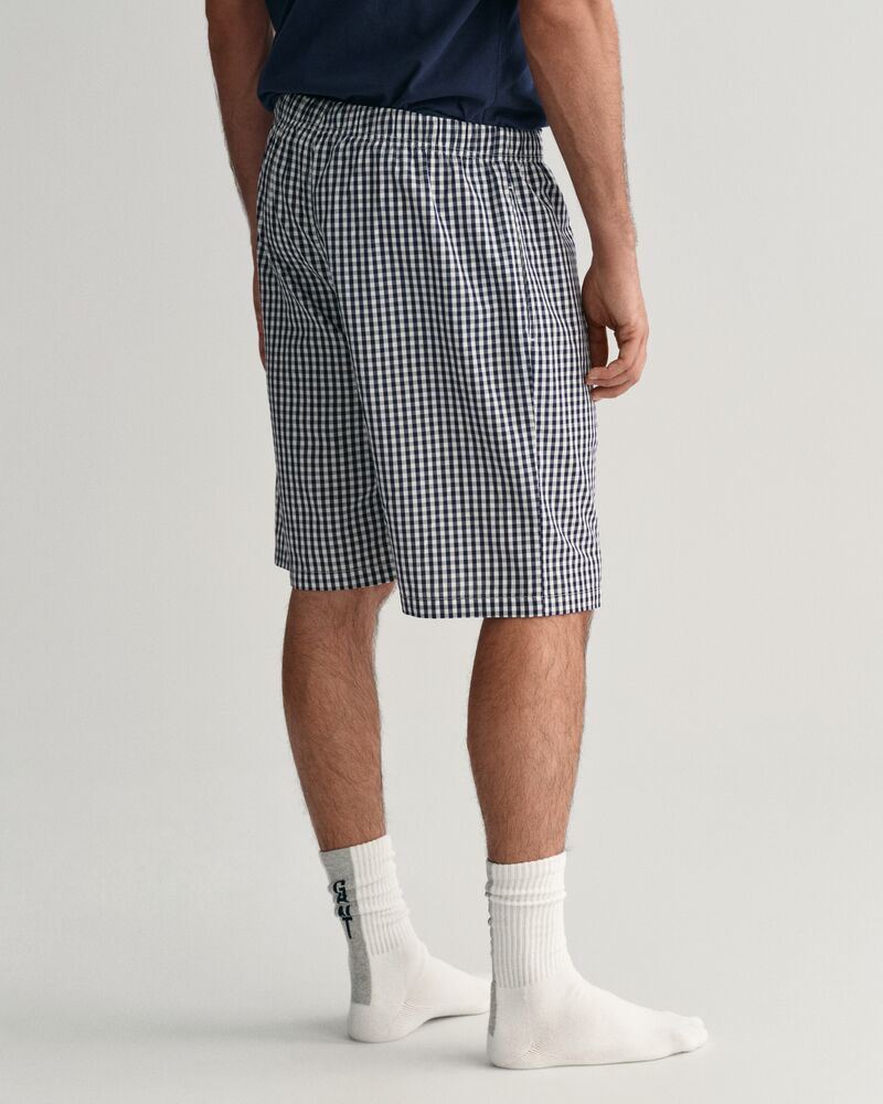 Gingham Check Pajama Shorts Classic Blue / S