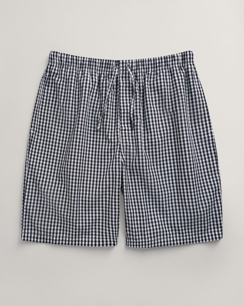 Gingham Check Pajama Shorts Classic Blue / S