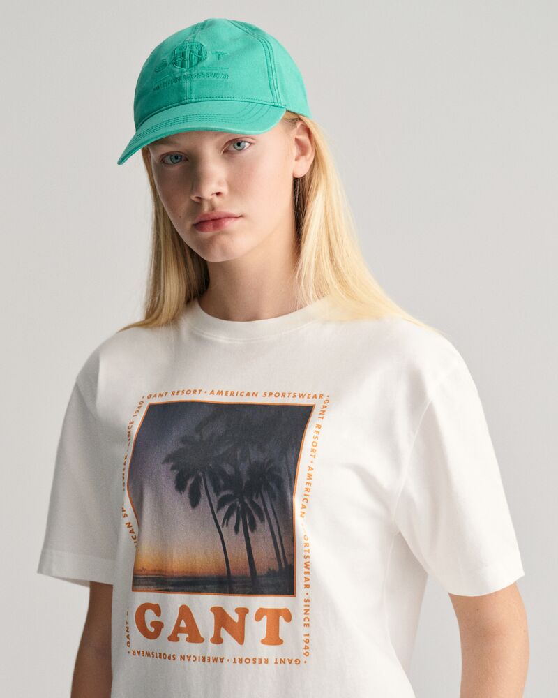 Teens Gant Resort T-Shirt '134/140 / WHITE