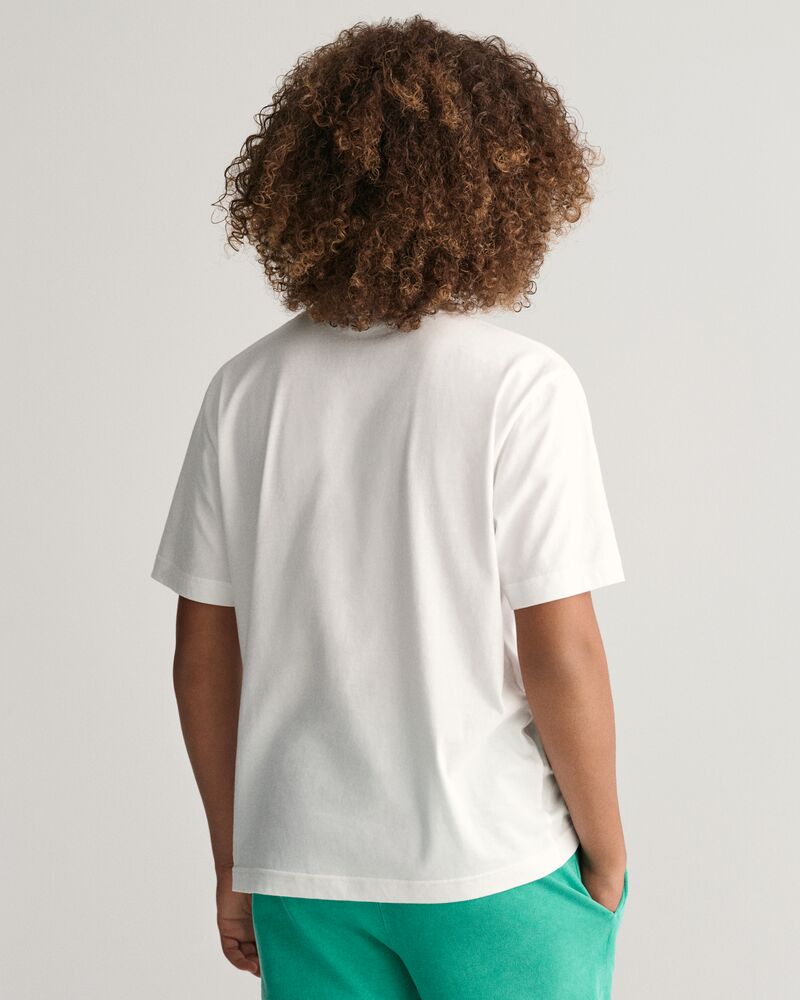 Teens Gant Resort T-Shirt '134/140 / WHITE