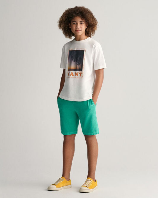 Teens Gant Resort T-Shirt '134/140 / WHITE