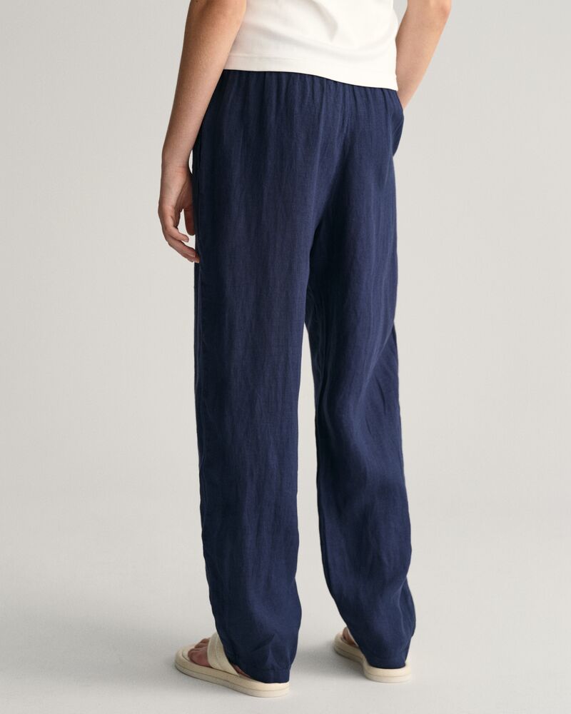 Teen Boys Linen Pants '134/140 / MARINE