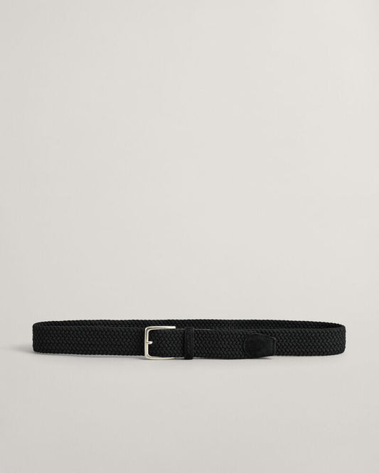 Braided Elastic Belt Black / 80X32