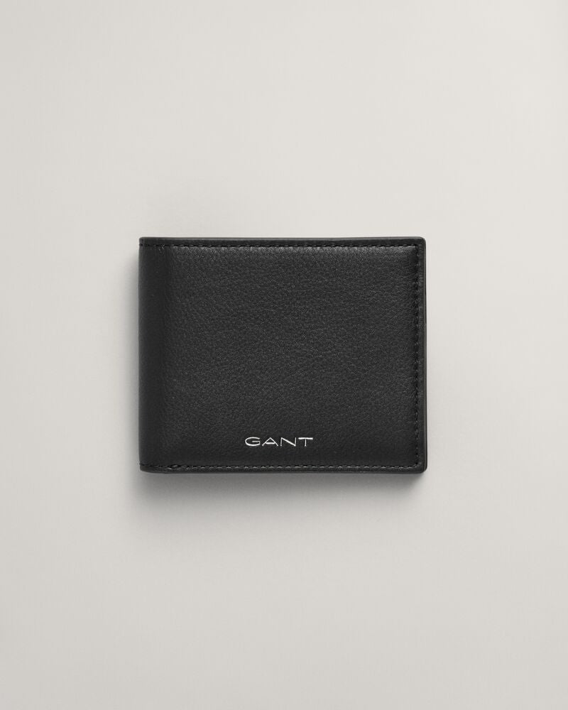 Leather Bifold Wallet Black / Onesize