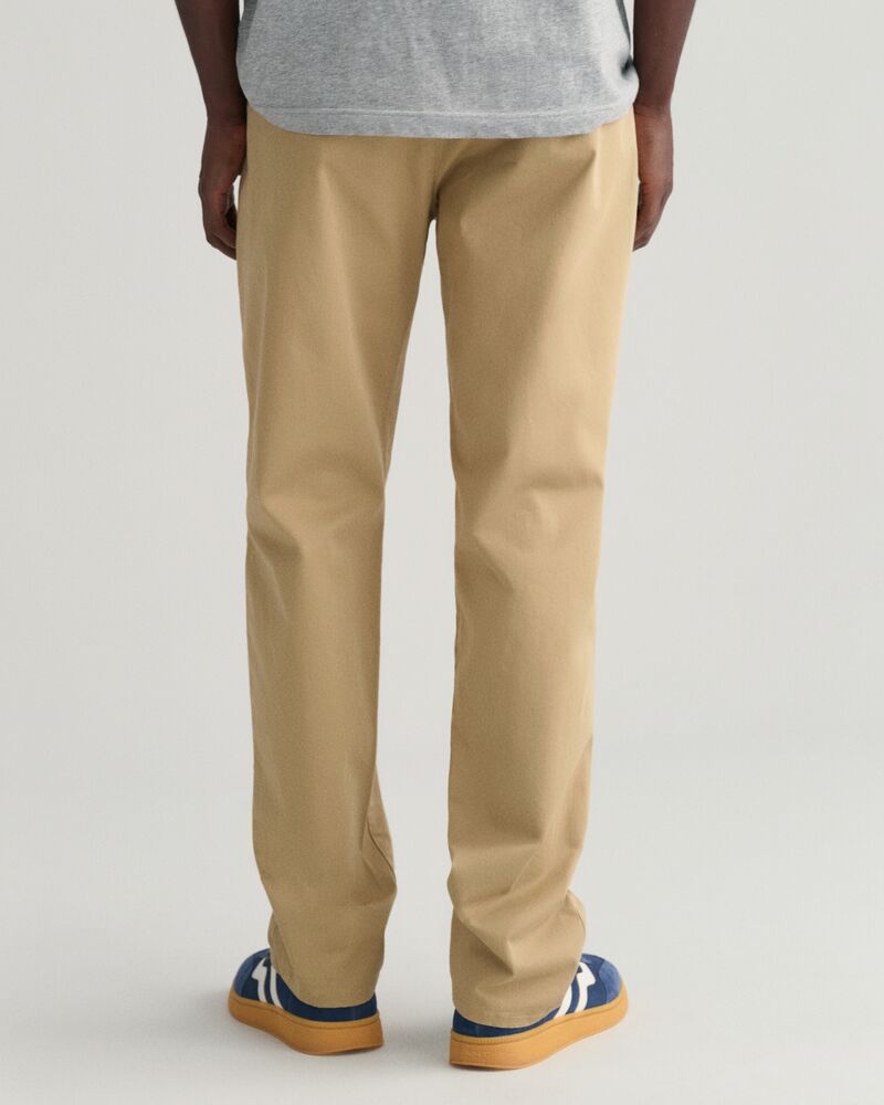 Regular Fit Twill Chinos Dark Khaki / 32X32