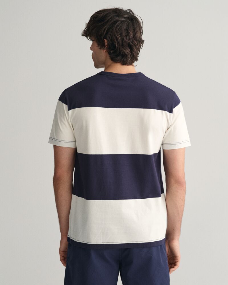 Barstriped T-Shirt Evening Blue / S