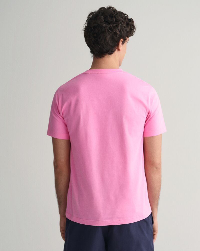 Contrast Small GANT Logo T-Shirt Clear Pink / S