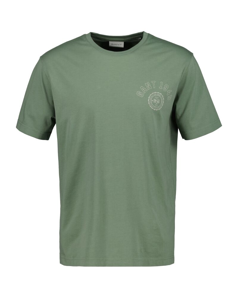 GANT Garment Washed Tshirt Dry Green / S