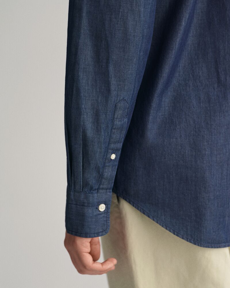Regular Fit Indigo Shirt