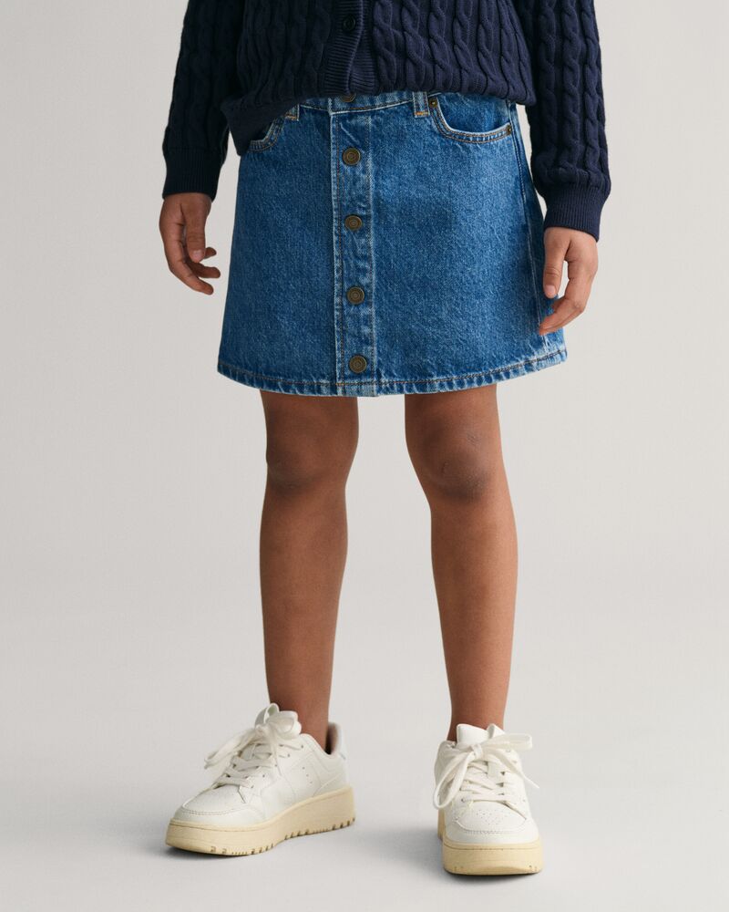 Denim Mini Skirt