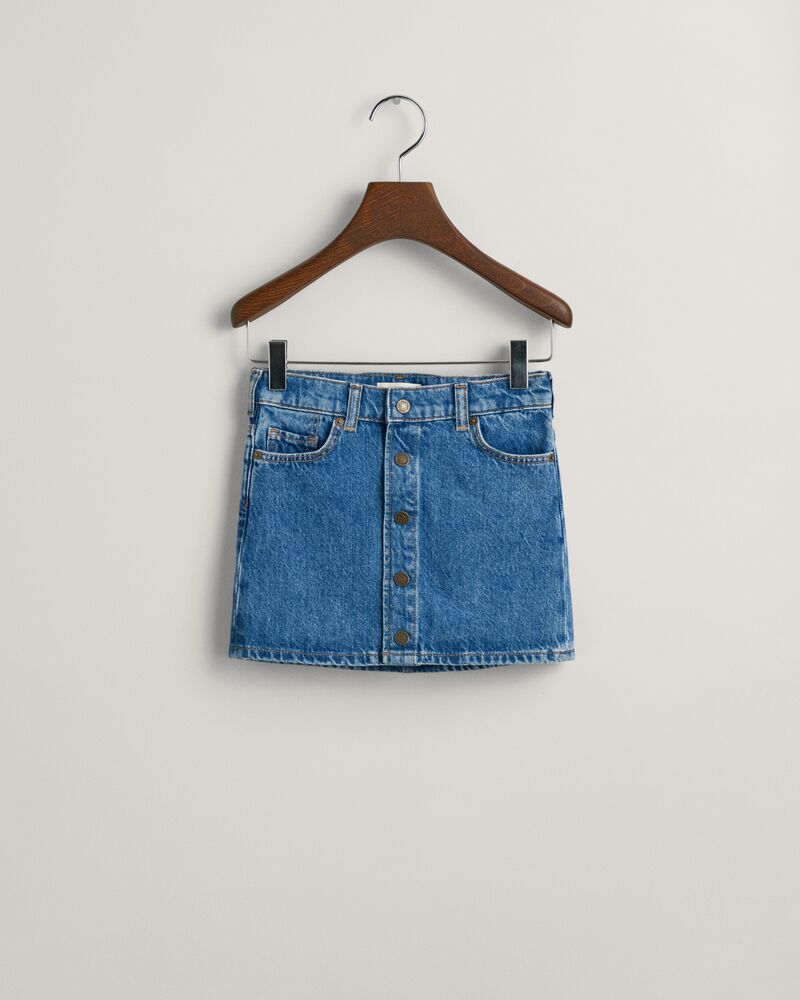 Denim Mini Skirt