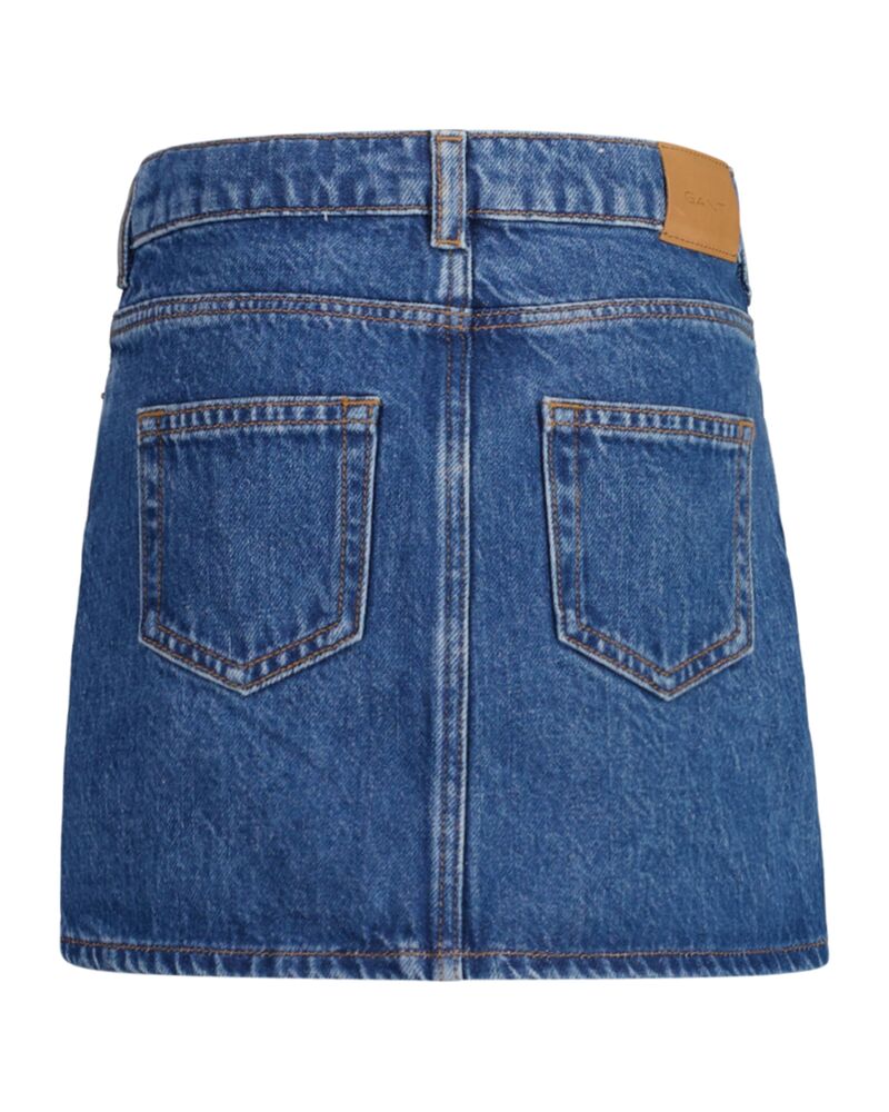 Denim Mini Skirt
