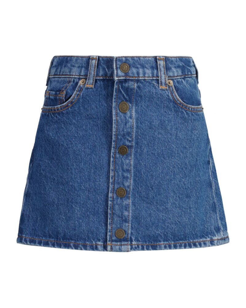 Denim Mini Skirt