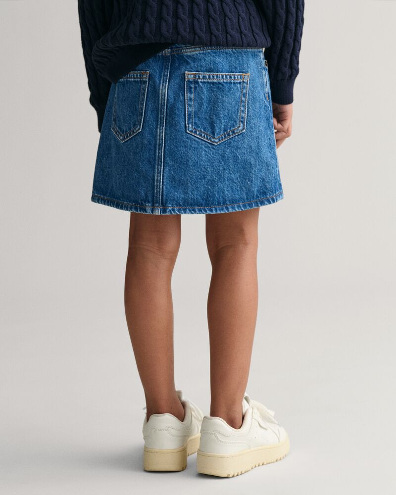 Denim Mini Skirt