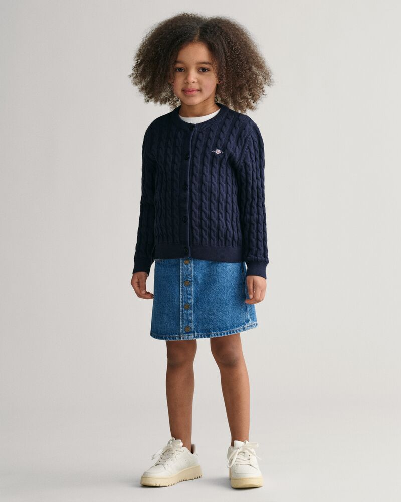 Denim Mini Skirt