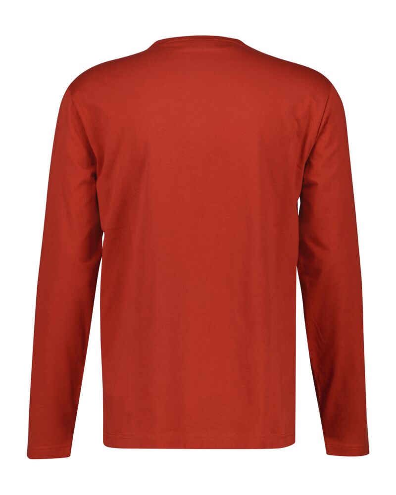 Shield Long Sleeve T-Shirt Iron Red / M