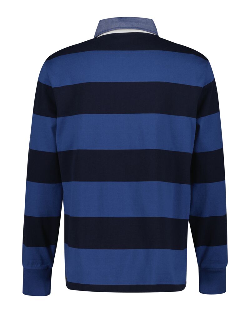 Striped Chambray Heavy Rugger Vintage Blue / S