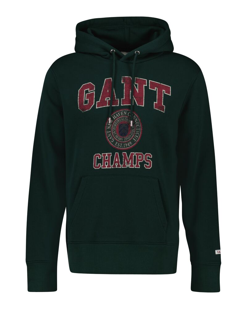 Champs Graphic Hoodie Tartan Green / M