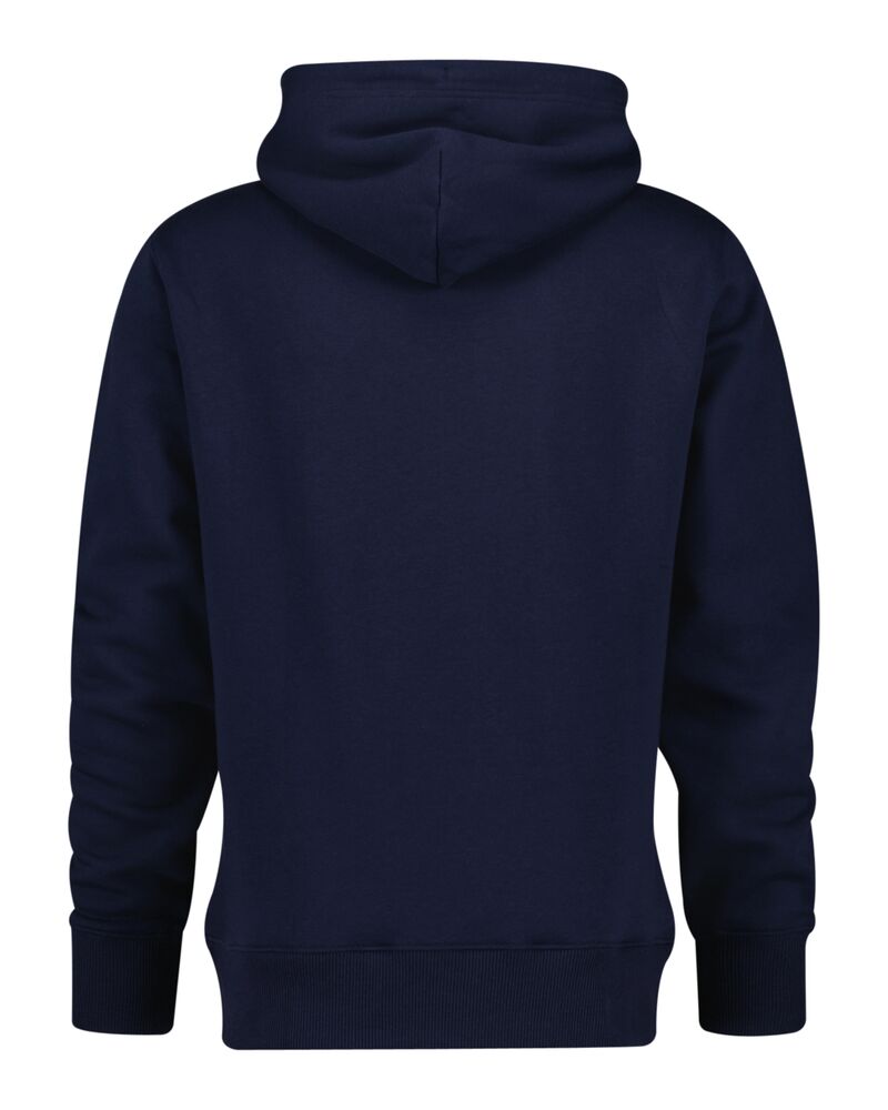 Embossed Hoodie Evening Blue / M